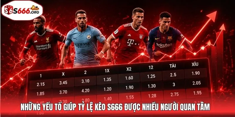 Những yếu tố giúp tỷ lệ kèo S666 được nhiều người quan tâm