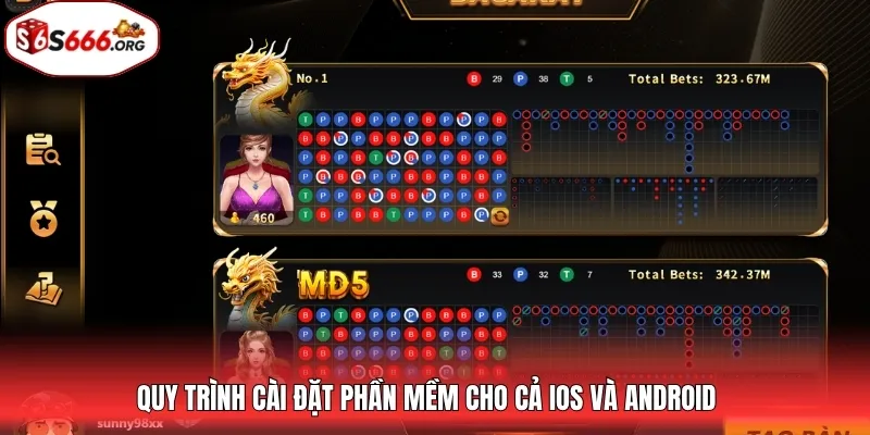 Quy trình cài đặt phần mềm cho cả iOS và Android